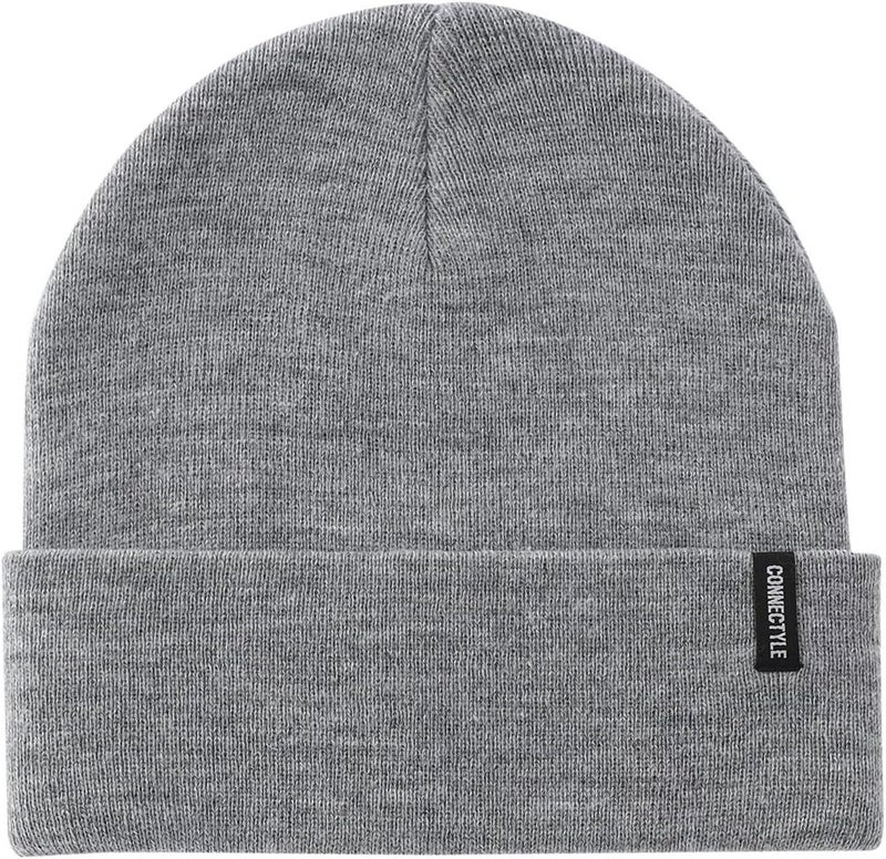 Connectyle Toddler Beanie Boys Girls Kids Knit Winter Hat Basic Warm Skull Cap - Image 2